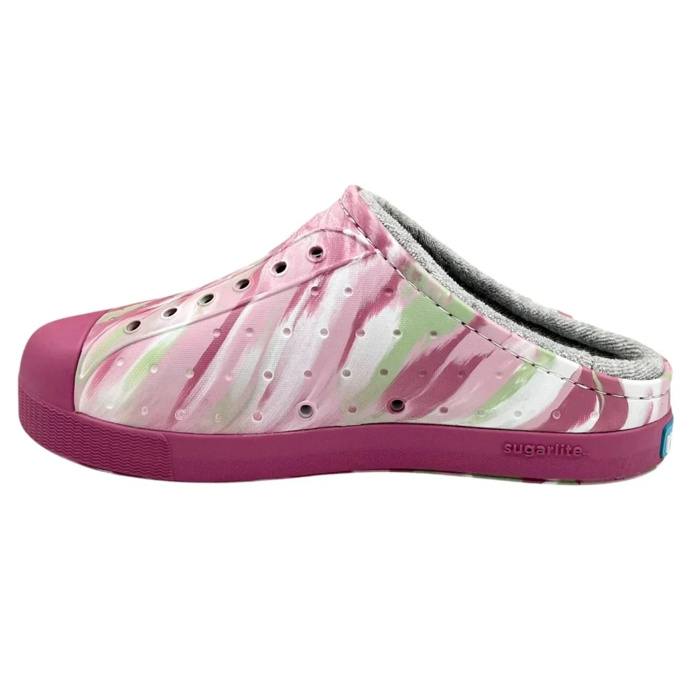 Native Youth Big Girls Jefferson French Terry Slip-On Shoes Size 5 Twilight Pink